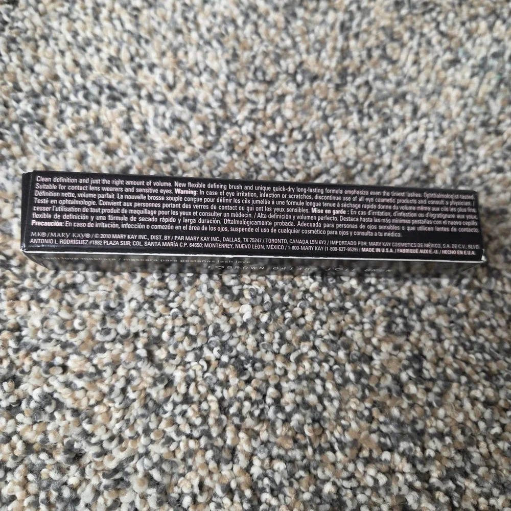 Mary Kay Lash Love Mascara I Heart Brown 0.28 oz Defining Volumizing 041482